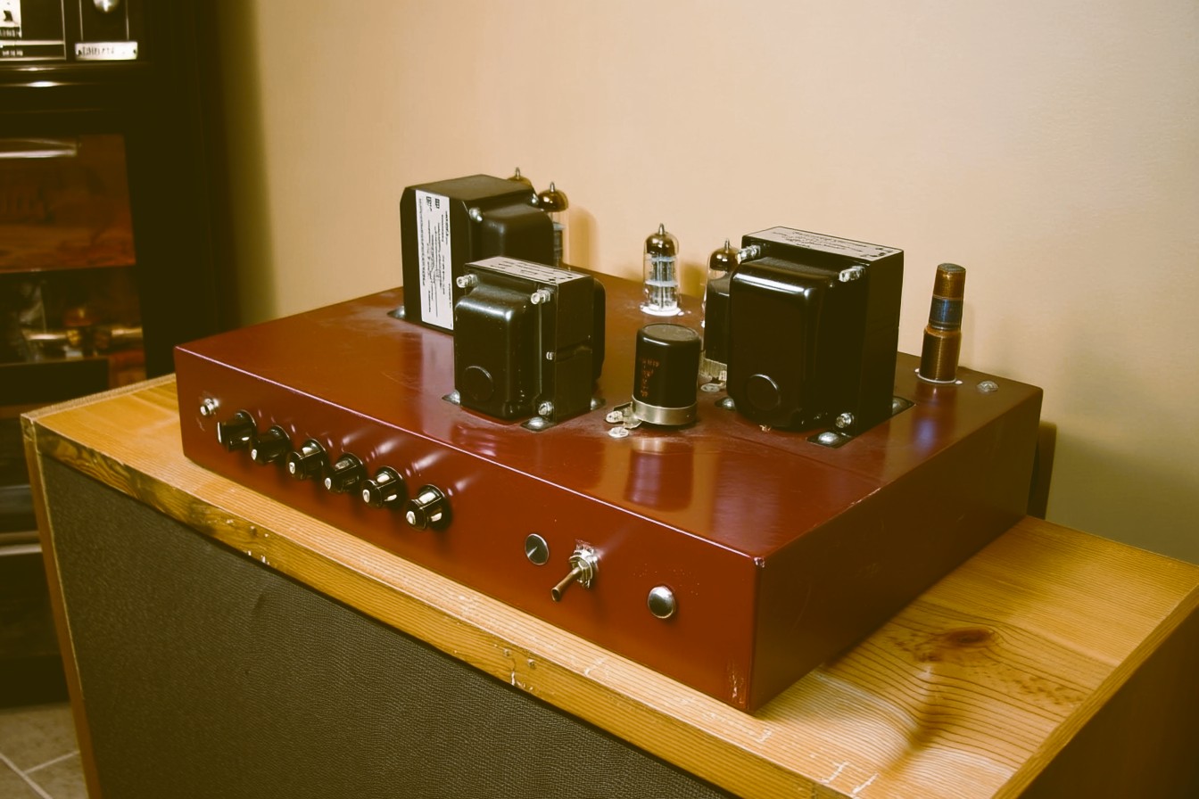 Homebrew guitar amplifier